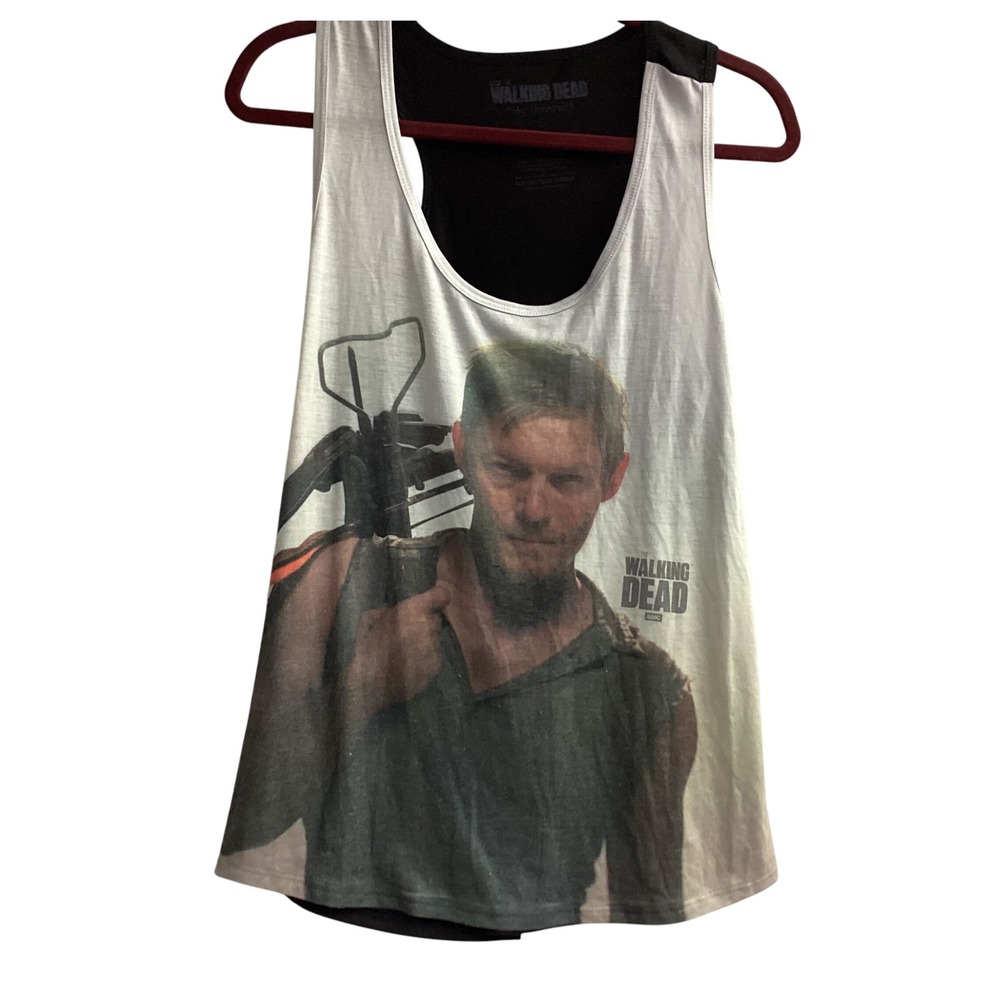 Her Universe Walking Dead Daryl Dixon Tank Top Graphic Sleeveless XL